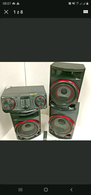 lg 2900 watt sound system